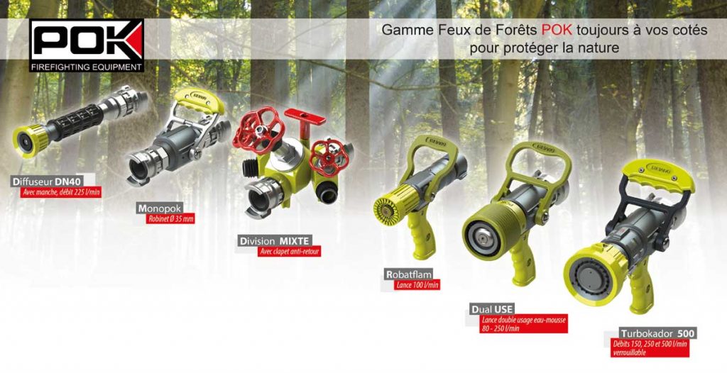 POK 1er fabricant français d'agrès d'incendie 6 Mars 2017 Gamme
